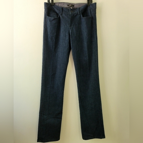 Kiki de Montparnasse Denim - Kiki de Montparnasse dark washed Classic  mid rise  Straight-Leg jeans